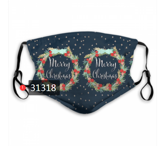 2020 Merry Christmas Dust mask with filter 105
